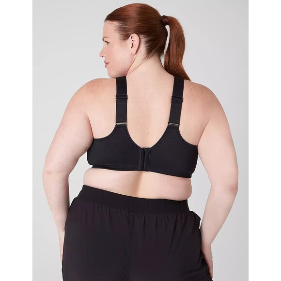 LIVI Active High Impact Wicking Max Support Sports Bra Size 44F Blue Nights - Picture 8 of 10